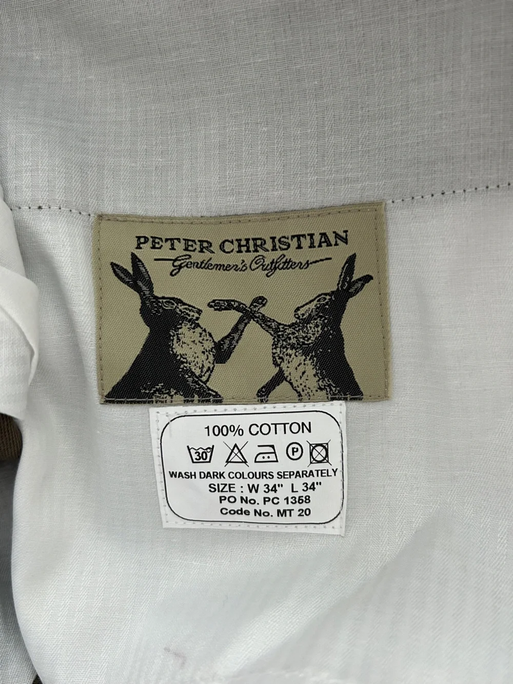 NWT Peter Christian Loden Moleskin Pants - Khaki Green - Size Men’s 34 x 34